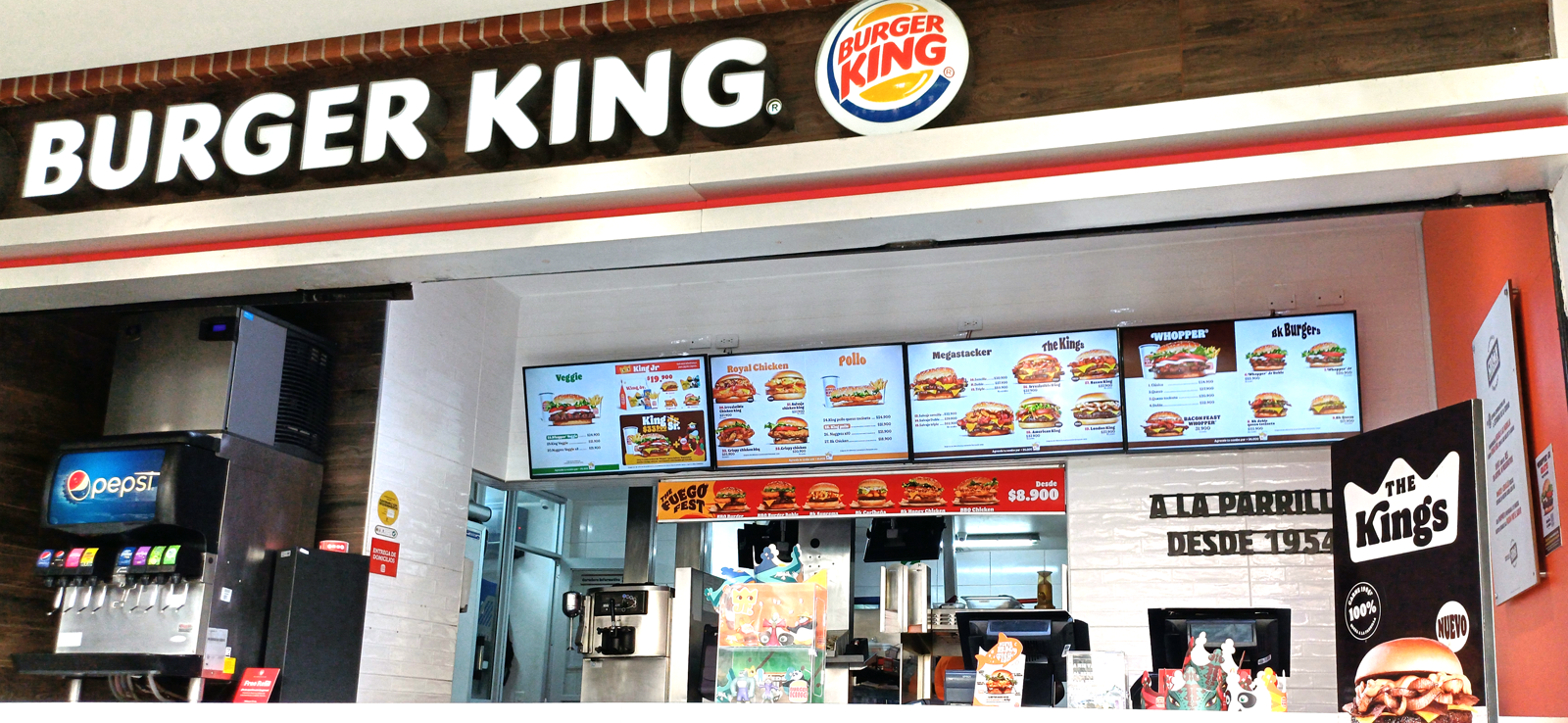 Burger King - Tekus - pantallas