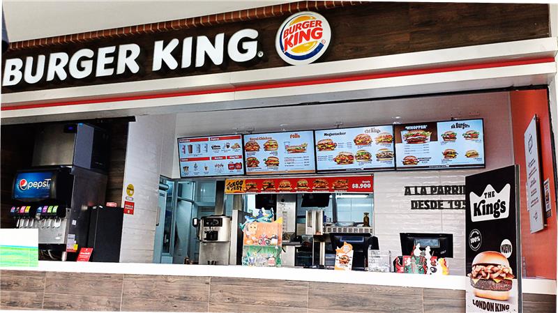 Pantalla Burger King - Tekus