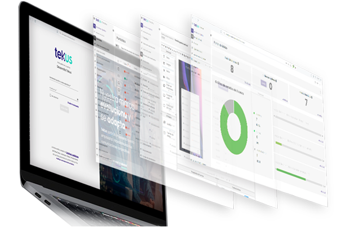 Plataforma de señalización digital Tekus