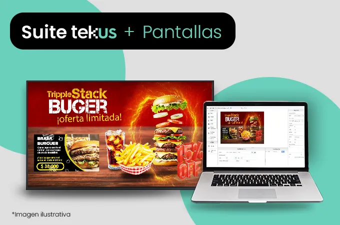 Pantallas digitales para publicidad